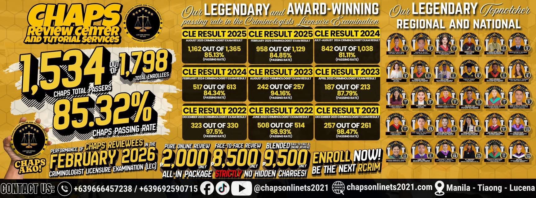 New Achievement of CHAPS, during the result of LEC February 2026