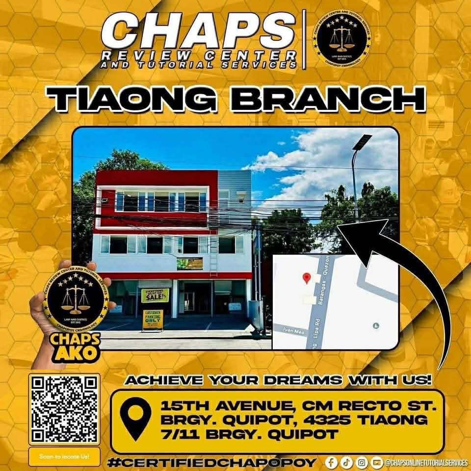 CHAPS Tiaong, Quezon Branch
